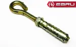 Gömlekli Kancalı Kapalı Çelik Dübel M10 - 5 Adet-1