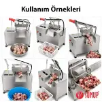 SN-30982 Otomatik Kek ve Et Kesme Makinesi Gıda Sınıfı Paslanmaz Çelik Endüstriyel Giyotin Dilimleyi-2