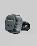 PD Destekli 38W Araç Şarj Başlığı Type-C + USB Çift Çıkış Hızlı Şarj-5
