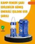 USB Şarjlı Çok Fonksiyonlu Kamp Feneri – Taşınabilir ve Dayanıklı-1