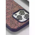 Onegif Apple İphone 16 Pro Max Bright Simli Kapak - Çöl Titanyum-4