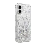 Onegif Apple İphone 16 sk Simli Magsafe Kapak - Desen 2-3
