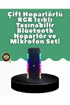 Yüksek Ses Güçlü Kablosuz Hoparlör Karaoke Mikrofonlu-1