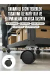 6 cm Döner Kilitsiz Ayak Tek Parça-1
