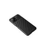 Xiao 11 Lite Kılıf Auto Focus Karbon Kapak - Siyah-4