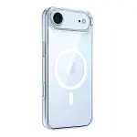 Apple İphone 17 Air Combo Sert Şeffaf Magsafe Kapak - Şeffaf-4