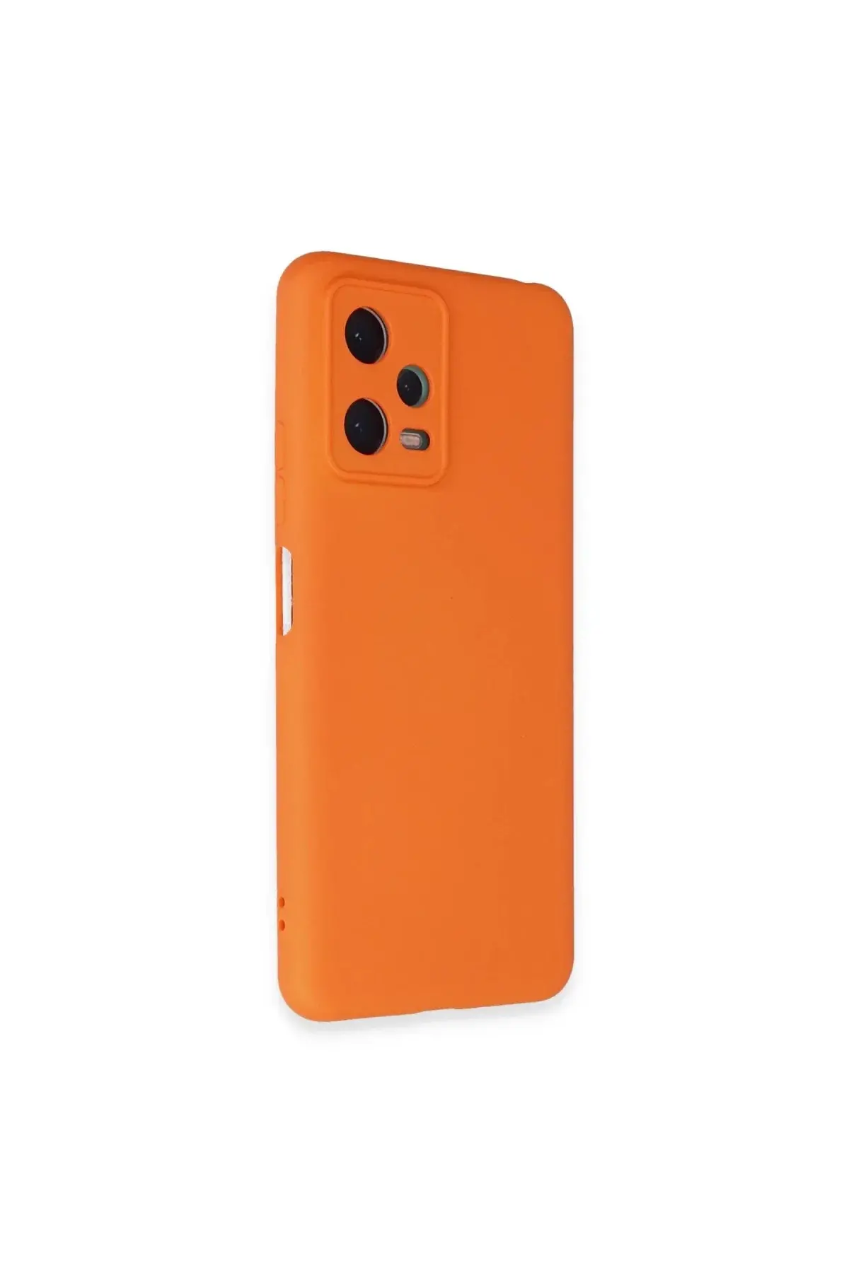Xiao Red Note 12 5G Kılıf Nano içi Kadife Silikon - Turuncu