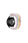 Watch 20mm Kr410 Kumaş Kordon - Gökkuşağı-2