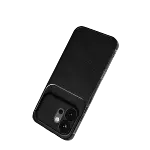 Huawei Honor 600 Auto Focus Karbon Kapak - Siyah-2