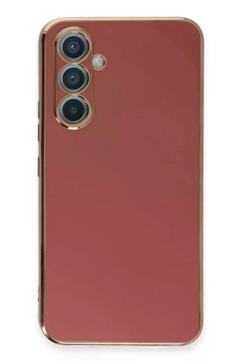 Samsung Galaxy A54 5G Kılıf Volet Silikon - Kırmızı