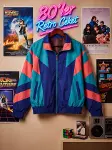 Kadın - Erkek 80'ler Dönemi Retro Ceket-1
