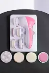 Taşınabilir Yüz Tezleme Cihazı Masaj, Peeling, Tezlik 5 Başlıklı-3