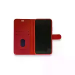 Apple İphone 12 Mini Kılıf Trend S Plus Kapaklı Kılıf - Kırmızı-3
