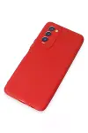 Tecno Camon 18 Kılıf First Silikon - Kırmızı-3