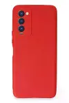 Tecno Camon 18 Kılıf First Silikon - Kırmızı-1