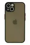 Apple iPhone 14 Kılıf Montreal Silikon Kapak - Siyah-1
