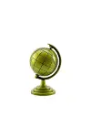 Globe Küçük Metal Dünya Biblosu - Dekoratif Süs Eşyası-1