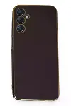 Samsung Galaxy M14 5G Kılıf Volet Silikon - Siyah-2