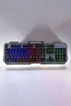 Oyuncu Klavyesi Q Klavye RGB Işıklı Mouse Hediyeli-2