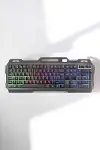 Oyuncu Klavyesi Q Klavye RGB Işıklı Mouse Hediyeli-7