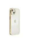 Apple iPhone 14 Plus Kılıf Element Silikon - Gold-2