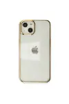 Apple iPhone 14 Plus Kılıf Element Silikon - Gold-1