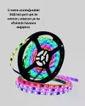 Pratik Kurulumlu 5 Metre Kumandalı Şerit LED-5