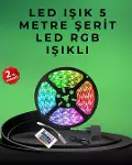 Pratik Kurulumlu 5 Metre Kumandalı Şerit LED-1