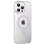 Joko Apple İphone 14 Pro Max Move Taşlı Magsafe Kapak - Lila-2