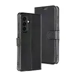 Samsung Galaxy A26 Kılıf Trend S Plus Kapaklı Kılıf - Siyah-1