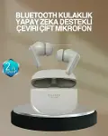 Anında Dil Çeviren Akıllı Bluetooth Kulaklık Çok Dilli İletişim-1