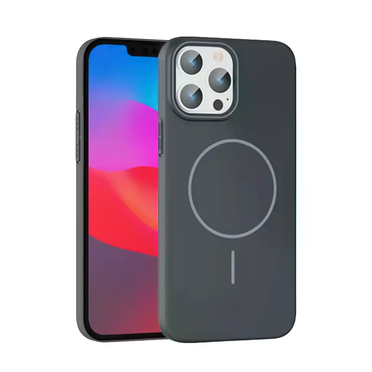Joko Apple İphone 15 Pro Max Broş Magsafe Kapak - Füme