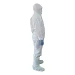 Vento Xl Guard Koruyucu Tulum Beyaz - Hafif - Non-woven Kumaş Boy: 179-187CM - Göğüs: 108-115CM-2