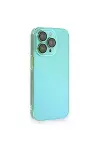 Apple iPhone 13 Pro Max Kılıf Armada Lensli Kapak - Yeşil-1