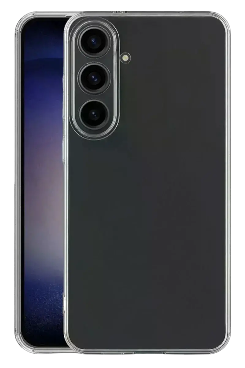 Samsung Galaxy S26 Lüx Şeffaf Silikon - Şeffaf