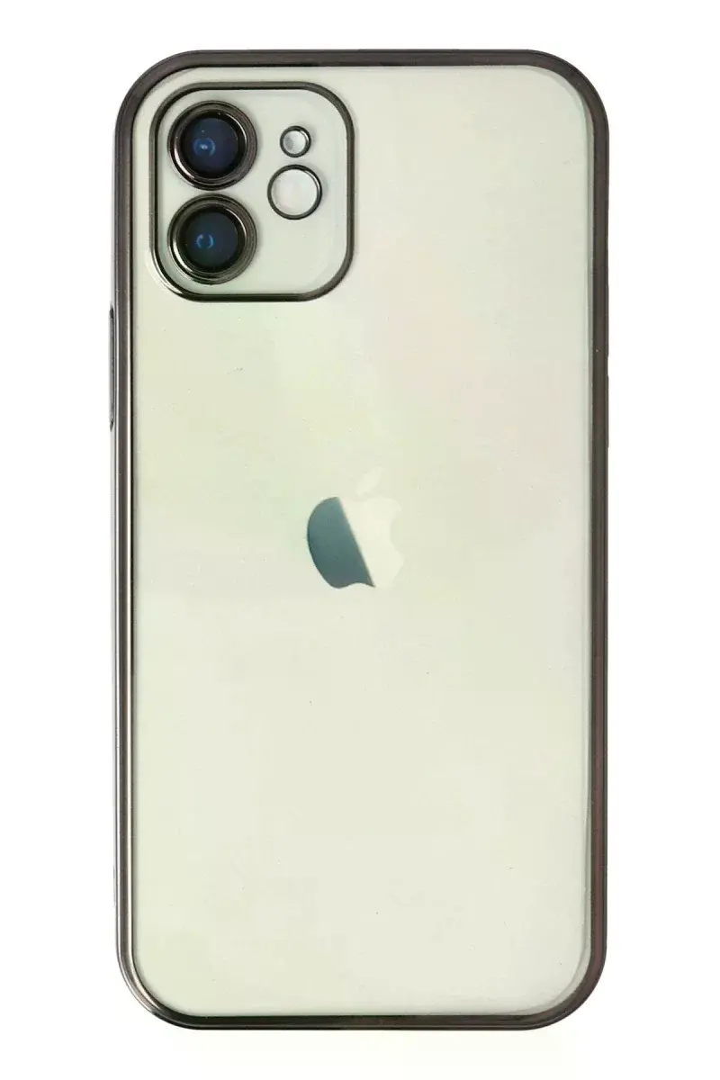 Apple iPhone 11 Kılıf Razer Lensli Silikon - Siyah