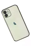 Apple iPhone 11 Kılıf Razer Lensli Silikon - Siyah-2