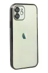 Apple iPhone 11 Kılıf Razer Lensli Silikon - Siyah-4