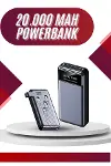 4 Çıkışlı 20.000 Mah Powerbank Uzun Pil Ömürlü Taşınabilir-2