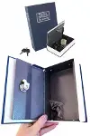 Gizli Kasa Kilitli Sözlük Görünümlü 18cm Gizli Kasa Büyük Boy Anahtarlı-3
