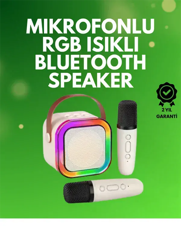 Taşınabilir Bluetooth Karaoke Siste – Geniş Pil Kapasitesi