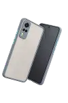 Vivo Y53S Kılıf Montreal Silikon Kapak - Gri-5