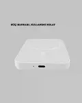 MagSafe Uyumlu Kablosuz Powerbank – Güçlü Mıknatıs, Hızlı Şarj, Kompakt Tasarım-7
