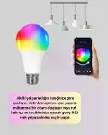 Enerji Verimli Akıllı LED Ampul, Uzaktan Kontrol Özellikli-4