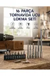 16 Parça Bits, Adaptör Ve Tornavida Ucu Seti-1