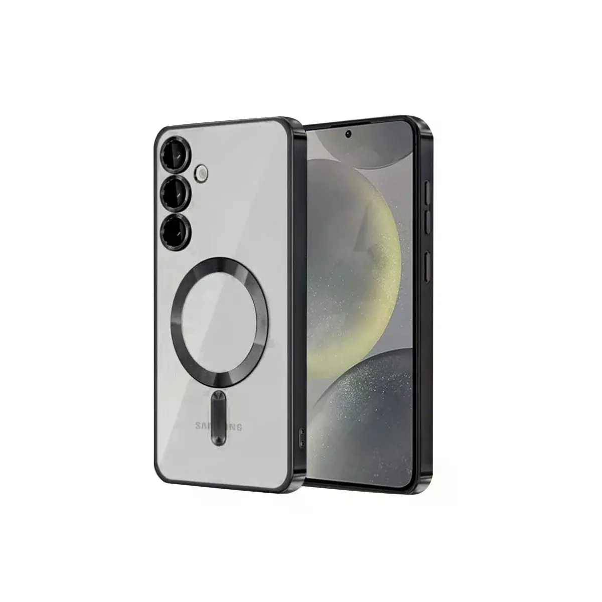 Samsung Galaxy S23 Plus Kılıf Kross Magneticsafe Kapak - Siyah
