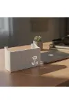 Duvar Tipi Wi-Fi Modem Saklama Kutusu(Beyaz) – Kablo Düzenleyici Router Raf Organizer-3