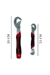 Çok Fonksiyonlu Ergonok Ayarlanabilir Büyük Küçük Akıllı Pense Anahtar 2li Set-8