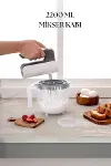 2200 Ml Mikser Kabı Mavi & Ölçü Kabı & Saklama Kabı-DNY0026-1