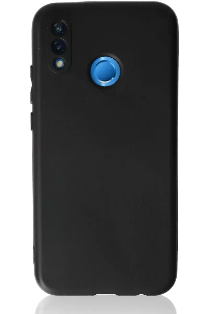 Huawei P20 Lite Kılıf First Silikon - Siyah